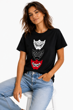 Japanese Oni Mask T-Shirt – Premium 100% Cotton Graphic Tee