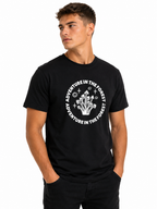 Adventure in The Forest T-Shirt HC – Mushroom Graphic Streetwear Tee, Unisex Cotton Nature-Inspired Shirt