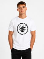 Adventure in The Forest T-Shirt HC – Mushroom Graphic Streetwear Tee, Unisex Cotton Nature-Inspired Shirt