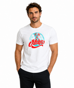 Aloha Wave Premium Cotton T-Shirt – Tropical Graphic Tee for Men & Women