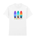 Premium 100% Cotton Aloha Surfboard T-Shirt – Premium 100% Cotton  Heavyweight Tropical Graphic Tee
