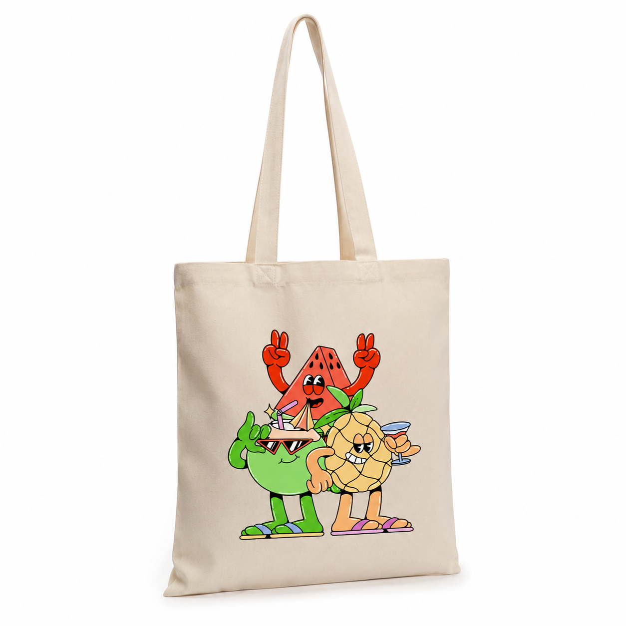Personalised Cotton Tote Bag | 100% Natural Canvas Shopping Bag