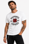 Disappointed But Not Surprised Rose Graphic T-Shirt – 100% Cotton