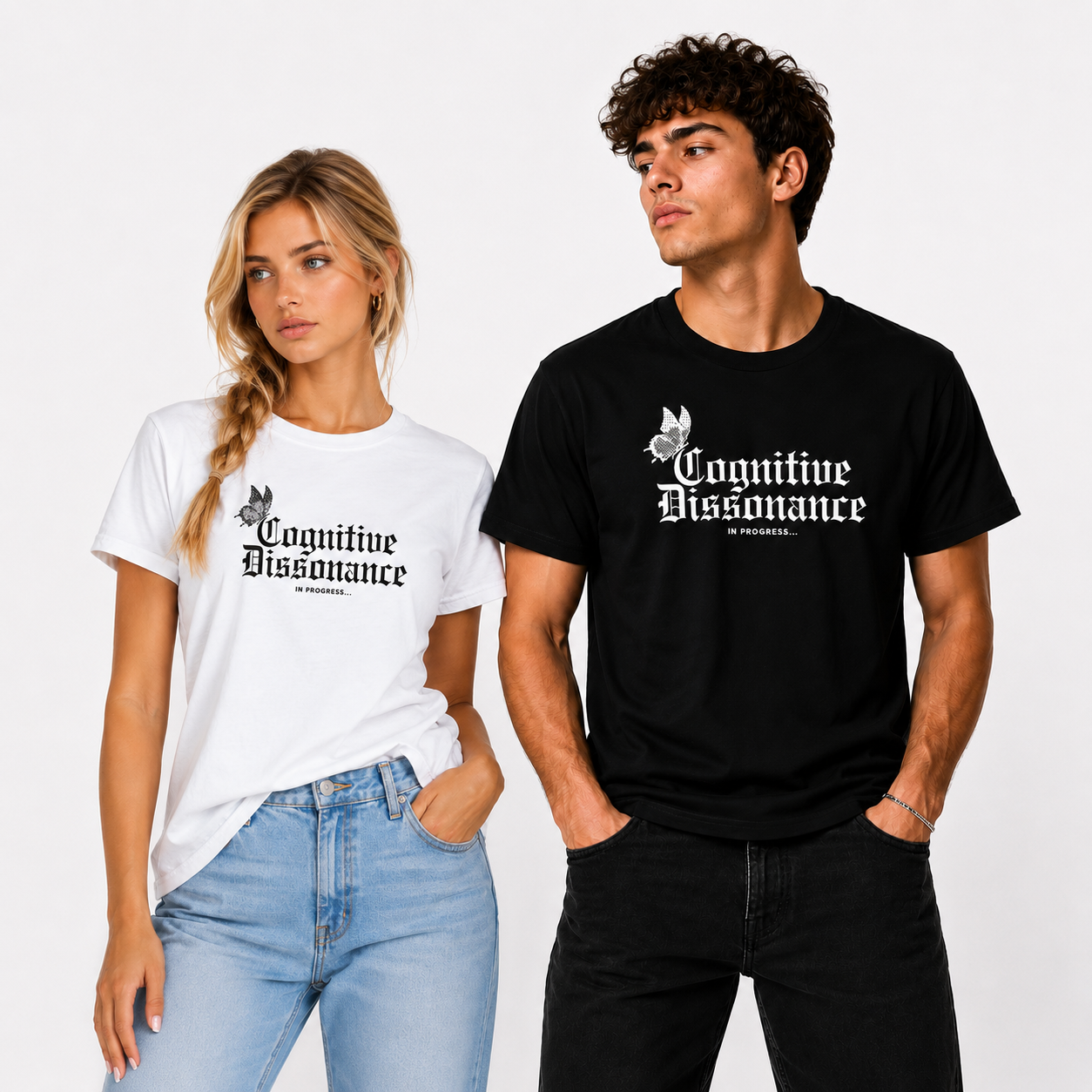 Cognitive Dissonance In Progress T-Shirt | 100% Cotton Graphic Tee