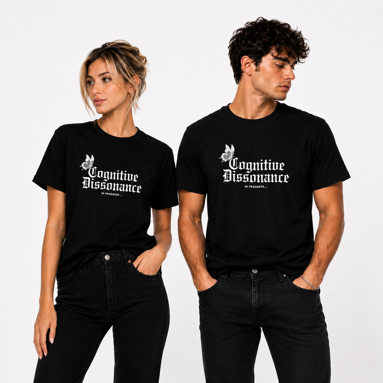 Cognitive Dissonance In Progress T-Shirt | 100% Cotton Graphic Tee