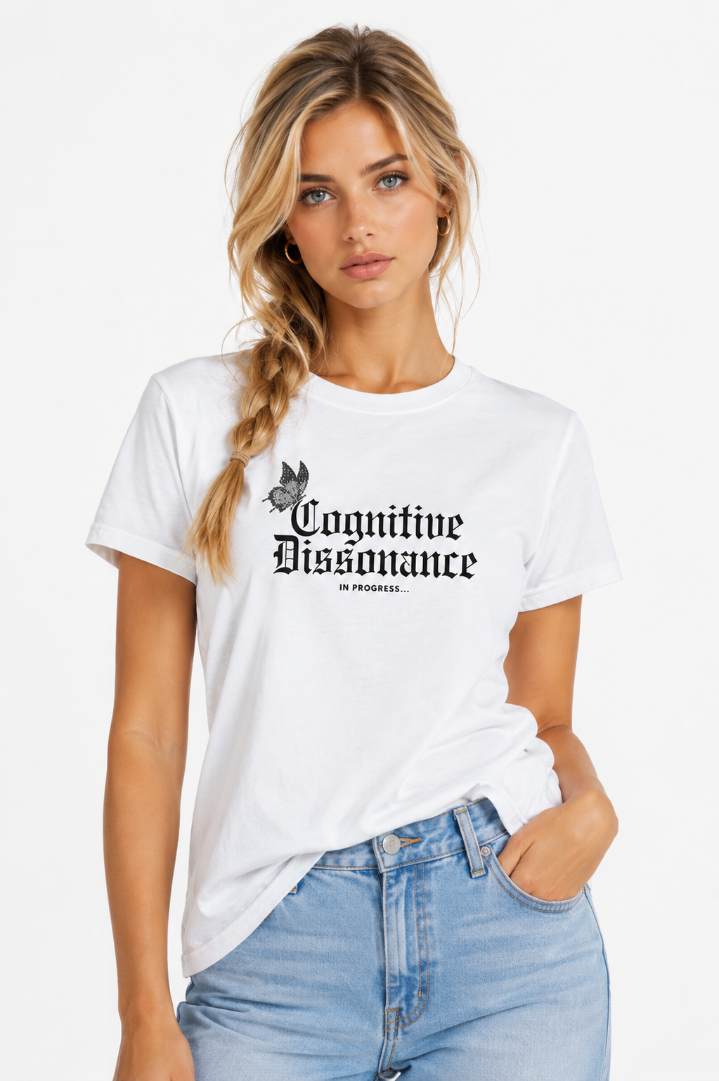 Cognitive Dissonance In Progress T-Shirt | 100% Cotton Graphic Tee
