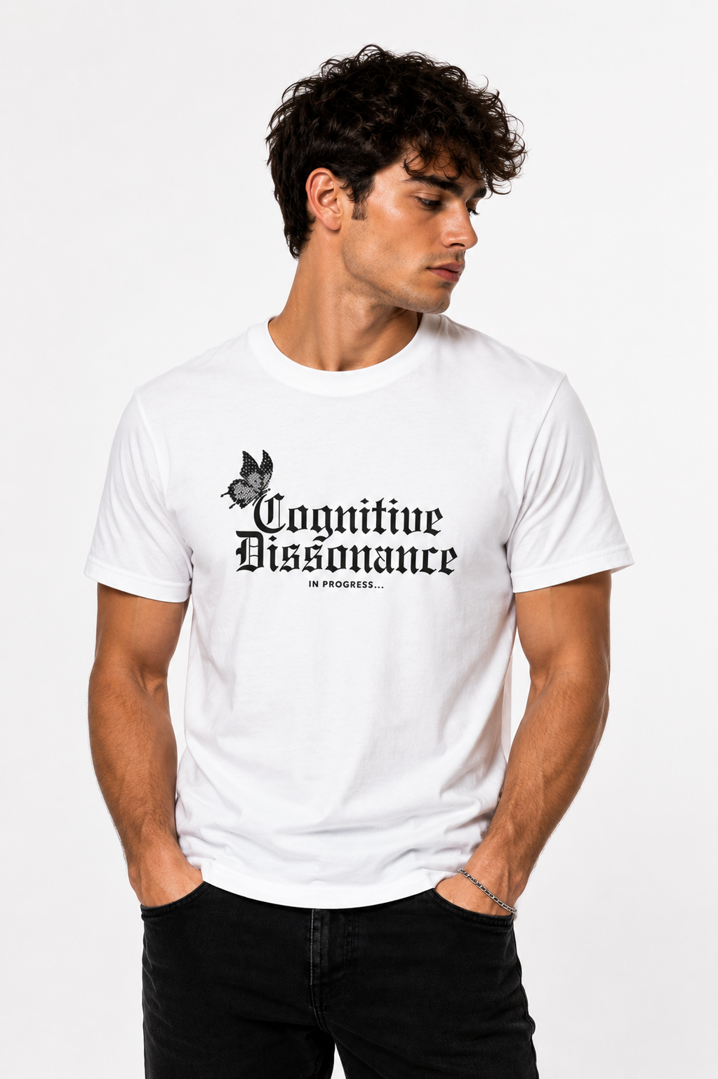 Cognitive Dissonance In Progress T-Shirt | 100% Cotton Graphic Tee