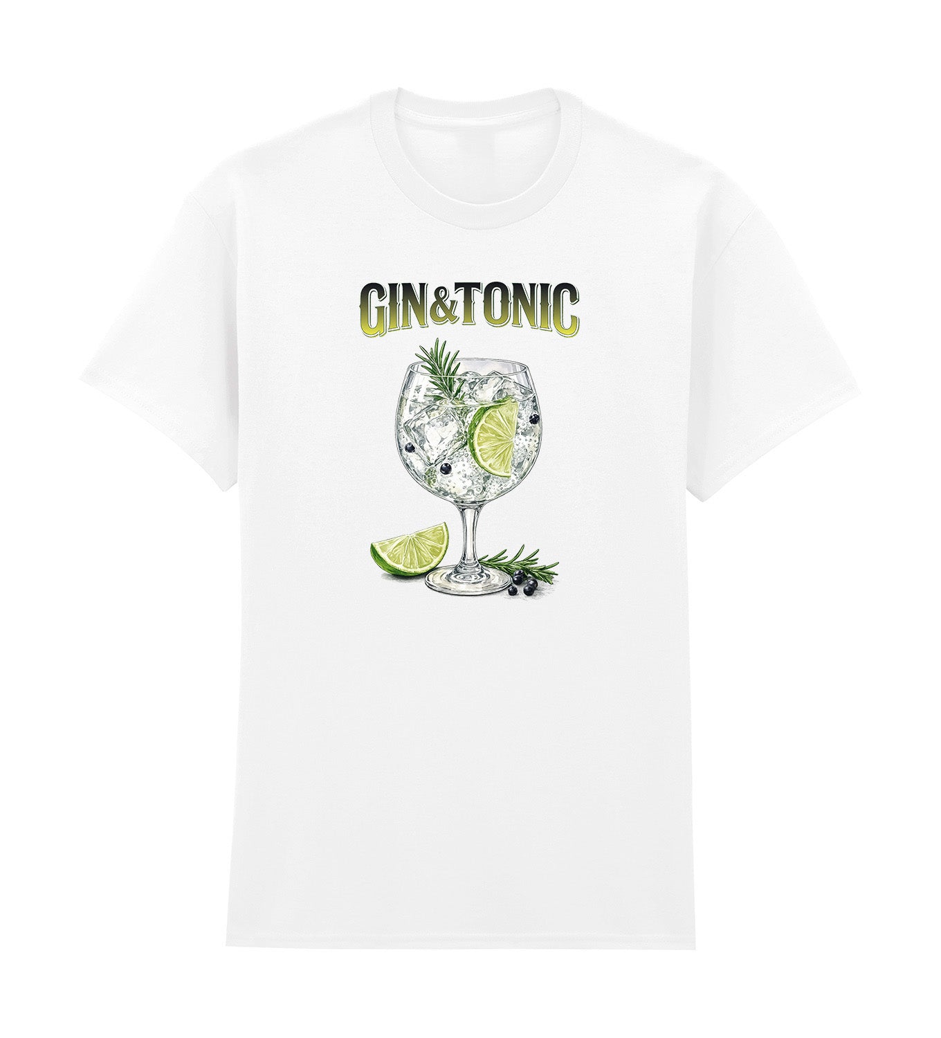 Gin & Tonic T-Shirt – 100% Cotton Premium Graphic Tee