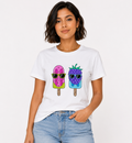 Cute Popsicles T-Shirt – Premium 100% Cotton Graphic Tee