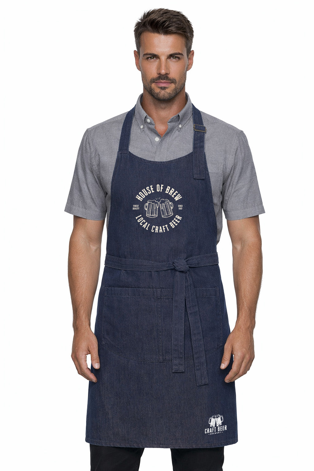Custom Logo Apron – Professional, Durable & Personalised