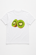 Tutti Frutti Kiwi T-Shirt – Fresh Kiwi Fruit Graphic Tee, 100% Cotton Unisex Shir