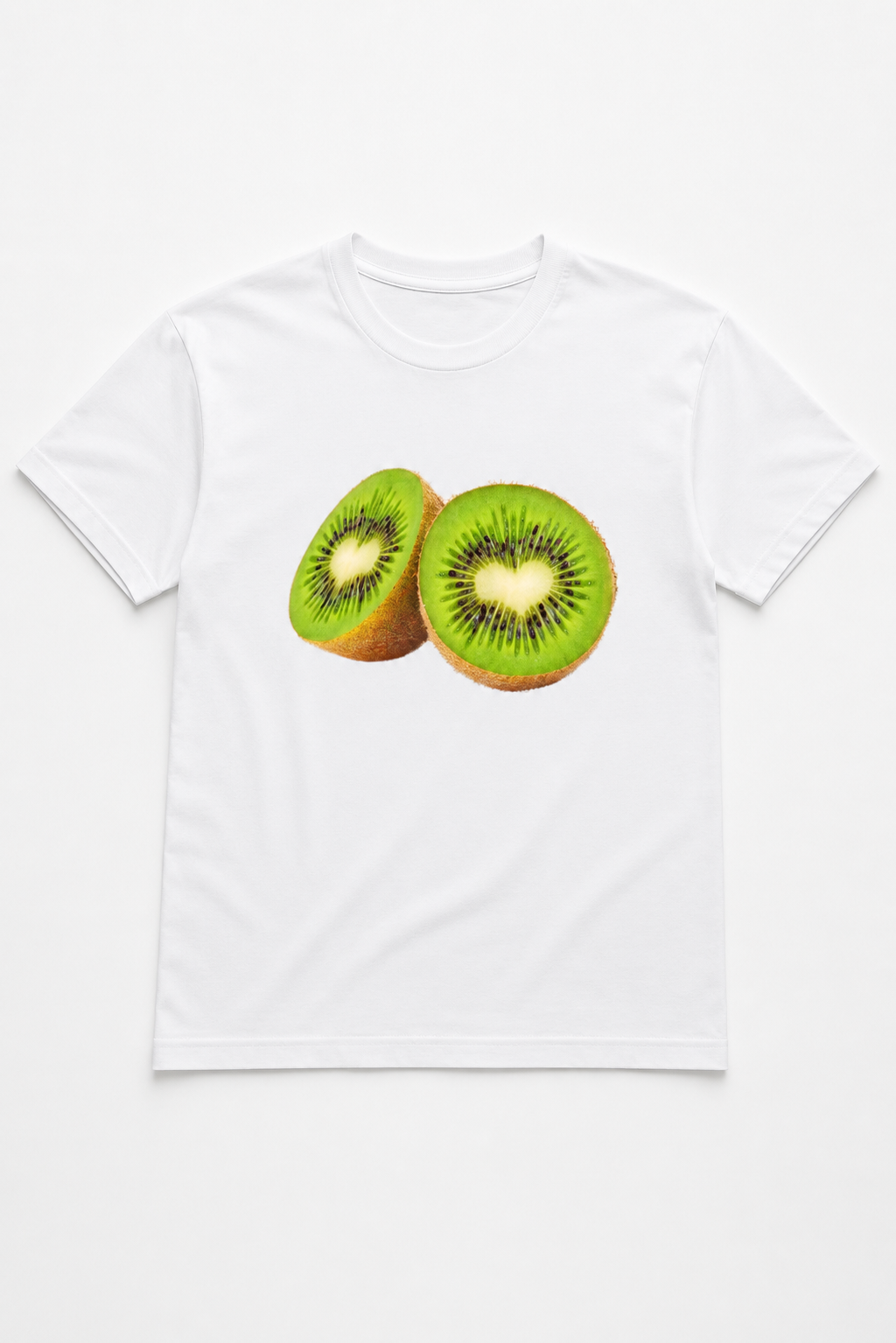 Tutti Frutti Kiwi T-Shirt – Fresh Kiwi Fruit Graphic Tee, 100% Cotton Unisex Shir