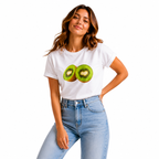 Tutti Frutti Kiwi T-Shirt – Fresh Kiwi Fruit Graphic Tee, 100% Cotton Unisex Shir