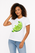 Tutti Frutti Lime T-Shirt – Premium 100% Cotton Citrus Fruit Graphic Tee🍋‍🟩