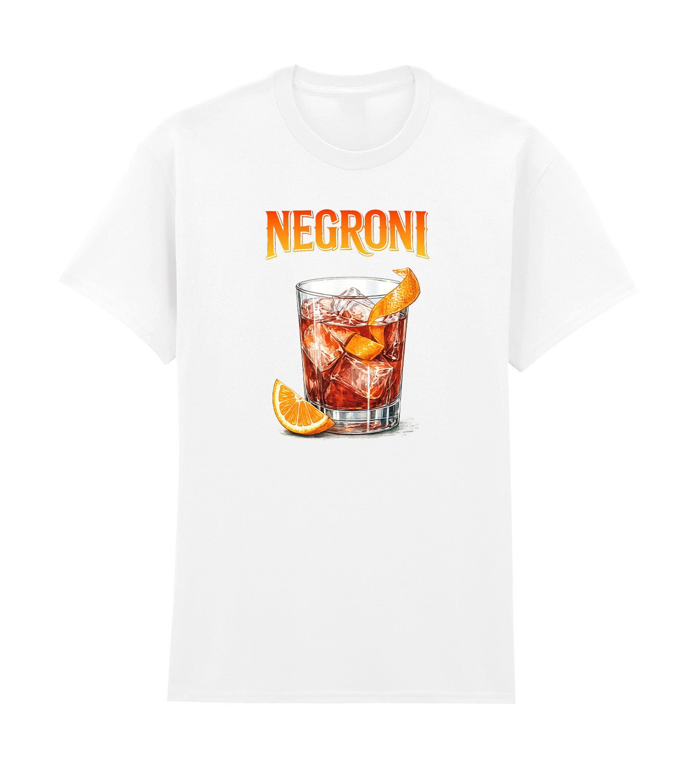 Negroni Cocktail T-Shirt – Premium 100% Cotton Graphic Tee