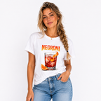 Negroni Cocktail T-Shirt – Premium 100% Cotton Graphic Tee