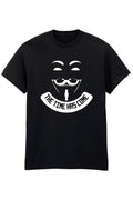 The Time Has Come T-Shirt – Anonymous Mask Streetwear Graphic Tee, Unisex Cotton Urban Style