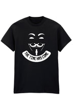 The Time Has Come T-Shirt – Anonymous Mask Streetwear Graphic Tee, Unisex Cotton Urban Style