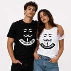 The Time Has Come T-Shirt – Anonymous Mask Streetwear Graphic Tee, Unisex Cotton Urban Style