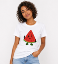 Cute Watermelon T-Shirt – Premium 100% Cotton Graphic Tee