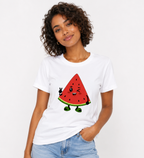 Cute Watermelon T-Shirt – Premium 100% Cotton Graphic Tee